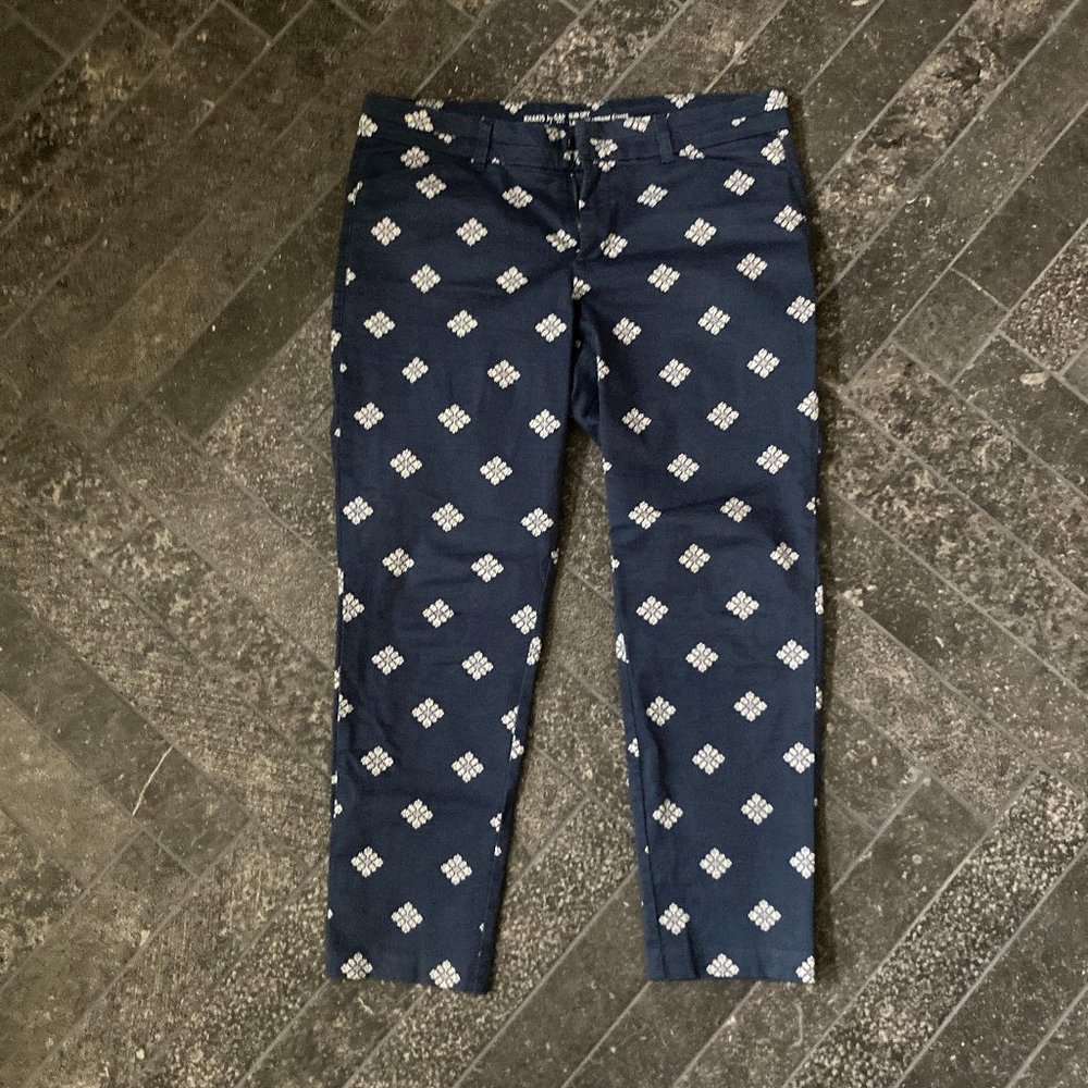 GAP City Slim Chinos - size 8